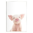 thumbnail image 1 of Stupell Industries Smiling Pink Pig Animals & Insects Painting Unframed Art Print Wall Art, 13 x 19, 1 of 6