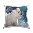 thumbnail image 1 of Stupell Industries Smiling Polar Bears Winter Trees Printed Throw Pillow Design by Pip Wilson, 1 of 6