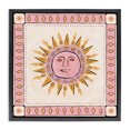 thumbnail image 1 of Stupell Industries Eclectic Smiling Sun with Pink Border Black Floating Frame Canvas Art, 18 x 18, by Two If By Sea Studios, 1 of 8