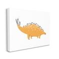 thumbnail image 1 of Stupell Industries Smiling Yellow Dinosaur Fun Spotted Kids' Reptile, 30 x 40, Design by Ziwei Li, 1 of 5