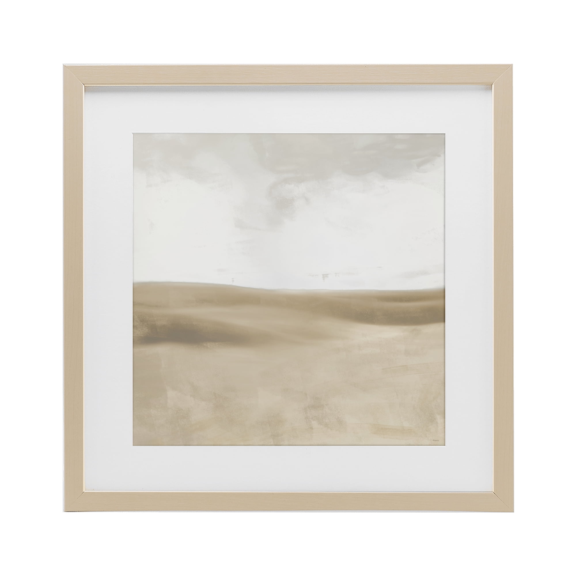 Stupell Industries Smooth Neutral Hills Birch Framed Print Under Glass, design by Dan Meneely