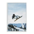 thumbnail image 1 of Stupell Industries Snowboarder Air Tricks Sports Photography White Framed Art Print Wall Art, 16 x 24, 1 of 2