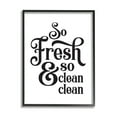 thumbnail image 1 of Stupell Industries So Fresh And Clean Phrase Laundry Room Humor, 11 x 14, Designed by Lettered and Lined, 1 of 8