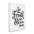 thumbnail image 1 of Stupell Industries So Fresh And Clean Phrase Laundry Room Humor, 36 x 48, Designed by Lettered and Lined, 1 of 6