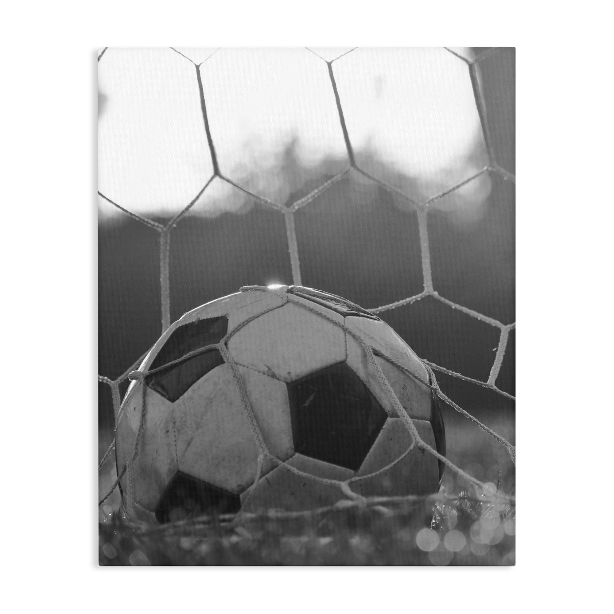 Stupell Industries Soccer Goal Score Canvas Wall Art, design by Marcus Prime