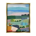thumbnail image 1 of Stupell Industries Soft Abstract Landscape Landscape Painting Gold Floater Framed Canvas Art Print Wall Art, 17 x 21, 1 of 10