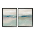 thumbnail image 1 of Stupell Industries Soft Abstract Terrain Landscape Painting Black Framed Art Print Wall Art, 24 x 30, Set of 2, 1 of 10