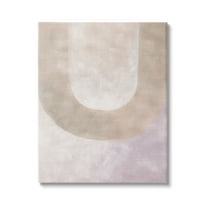 Stupell Industries Soft Arch Shapes Abstract Painting Gallery Wrapped Canvas Art Print Wall Art, 16 x 20