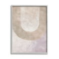 thumbnail image 1 of Stupell Industries Soft Arch Shapes Abstract Painting Gray Framed Art Print Wall Art, 11 x 14, 1 of 9