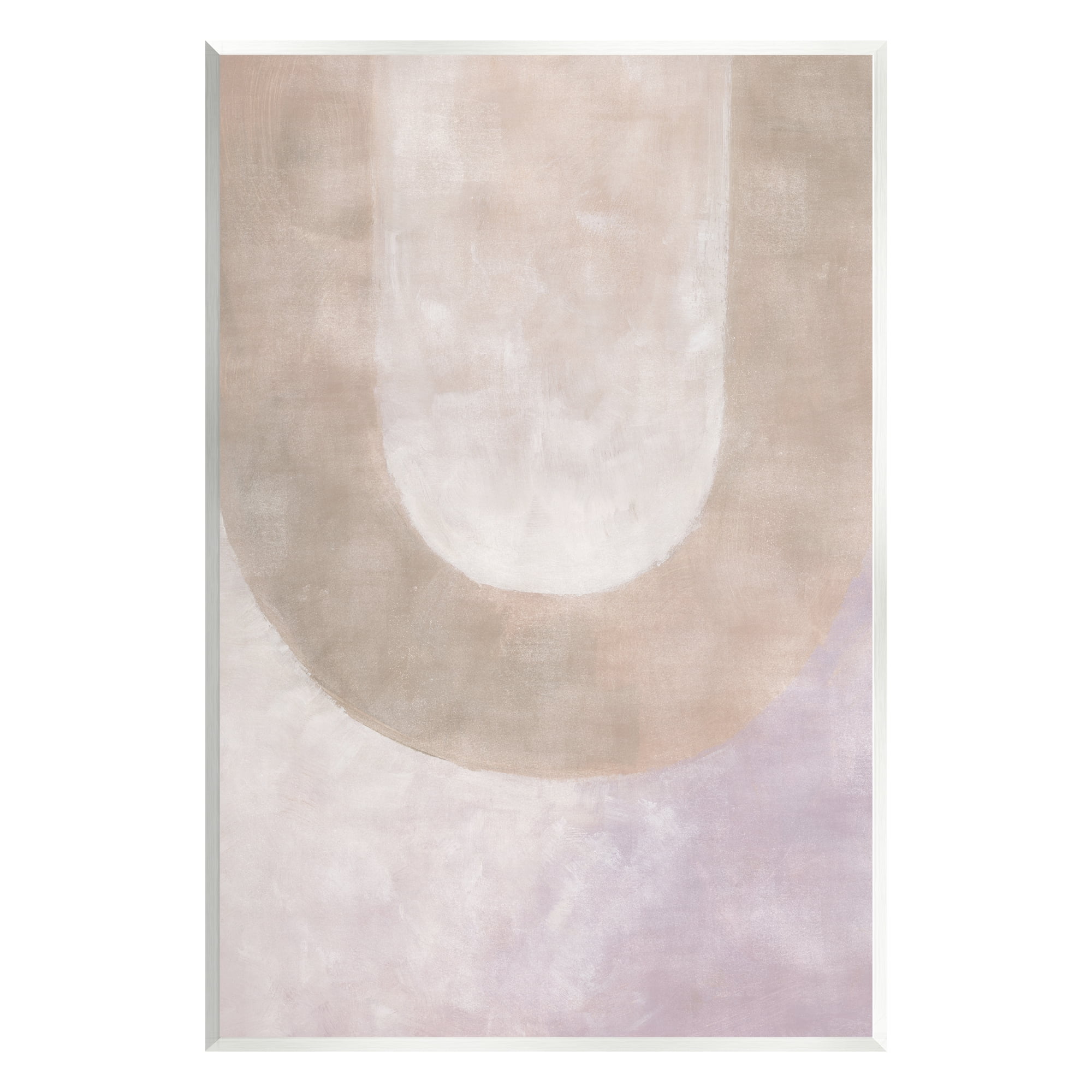 Stupell Industries Soft Arch Shapes Abstract Painting Unframed Art Print Wall Art, 13 x 19