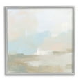 thumbnail image 1 of Stupell Industries Soft Beige Abstract Scene Painting Gray Framed Art Print Wall Art, Design by June Erica Vess, 1 of 7