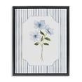 thumbnail image 1 of Stupell Industries Cottage Soft Blooms & Stripes Black Floating Frame Canvas Art, 17 x 21, by Tava Studios, 1 of 8