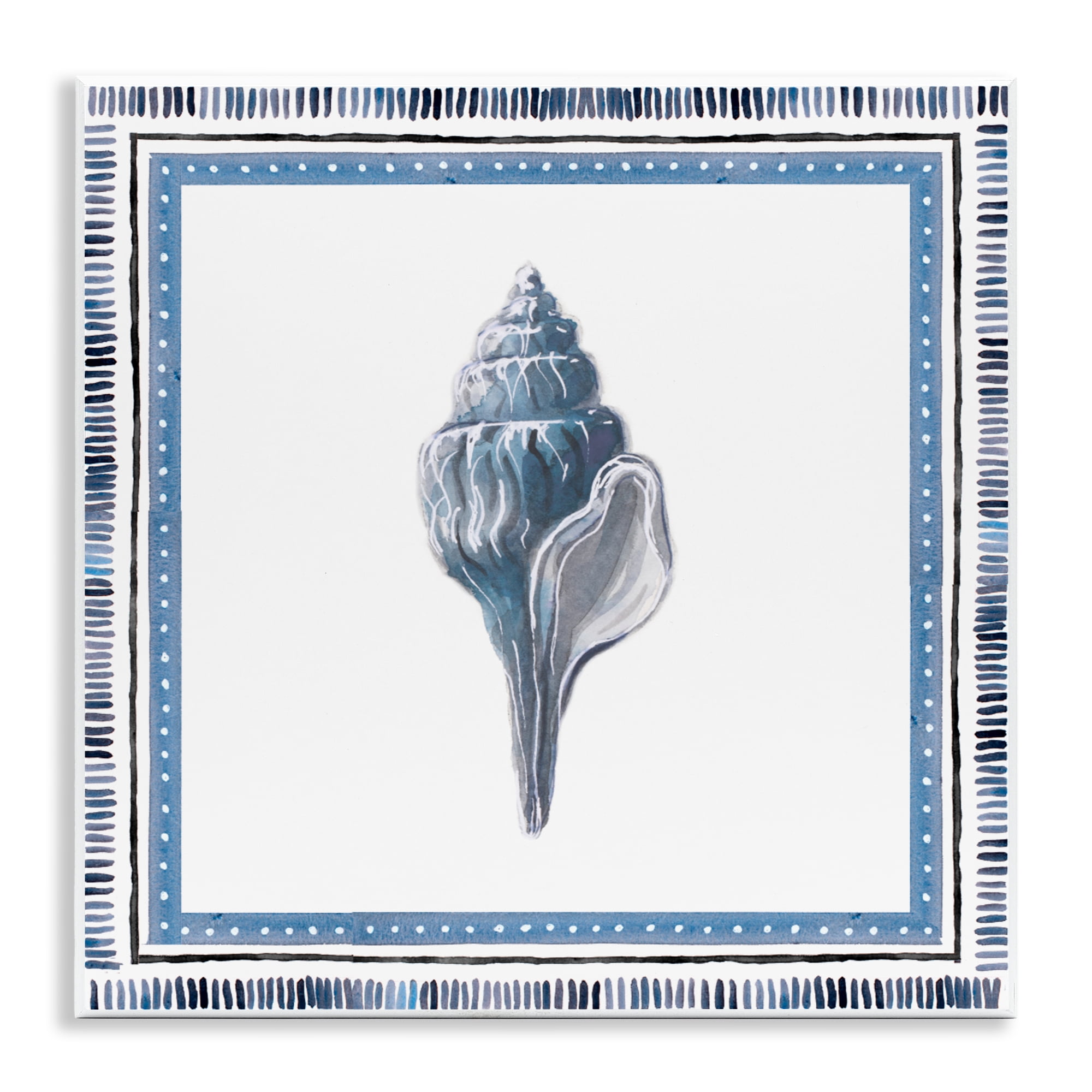 Stupell Industries Soft Blue Conch Shell Wall Plaque Art, design by Lanie Loreth