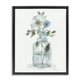 Stupell Industries Soft Blue & White Flowers Botanical & Floral