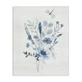 thumbnail image 1 of Stupell Industries Soft Blue Wildflowers Botanical & Floral Painting Gallery Wrapped Canvas Art Print Wall Art, 36 x 48, 1 of 2