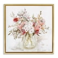 thumbnail image 1 of Stupell Industries Farmhouse Soft Blush Botanical Bouquet Gold Floating Frame Canvas Art, 25 x 25, by Carol Robinson, 1 of 8