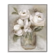 thumbnail image 1 of Stupell Industries Traditional Soft Brushstroke Roses Gray Framed Giclee Art, 11 x 14, by Nan, 1 of 8