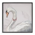thumbnail image 1 of Stupell Industries Cottage Soft Classic Swan & Bow Black Framed Giclee Art, 24 x 24, by Elizabeth Medley, 1 of 8
