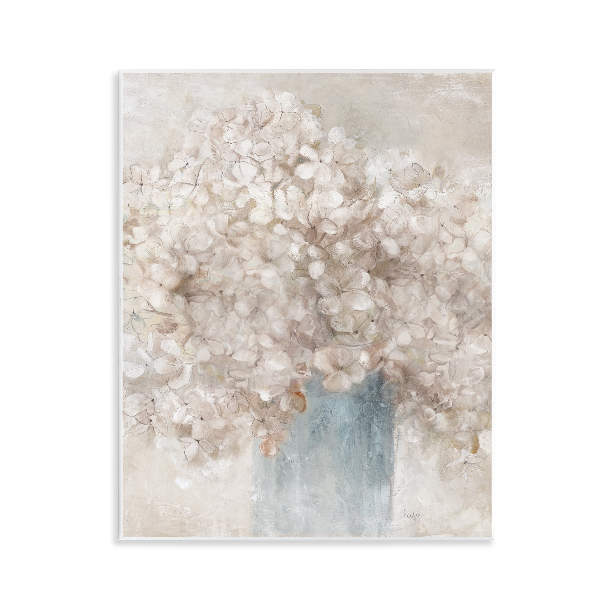 Stupell Industries Soft Clouded Bouquet Botanical & Floral Painting Unframed Art Print Wall Art, 11 x 14