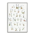 thumbnail image 1 of Stupell Industries Soft Cottage Alphabet Scenery Painting Gray Framed Art Print Wall Art, 16 x 24, 1 of 10