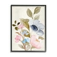 thumbnail image 1 of Stupell Industries Soft Cottage Florals Botanical & Floral Painting Black Framed Art Print Wall Art, 16 x 20, 1 of 9