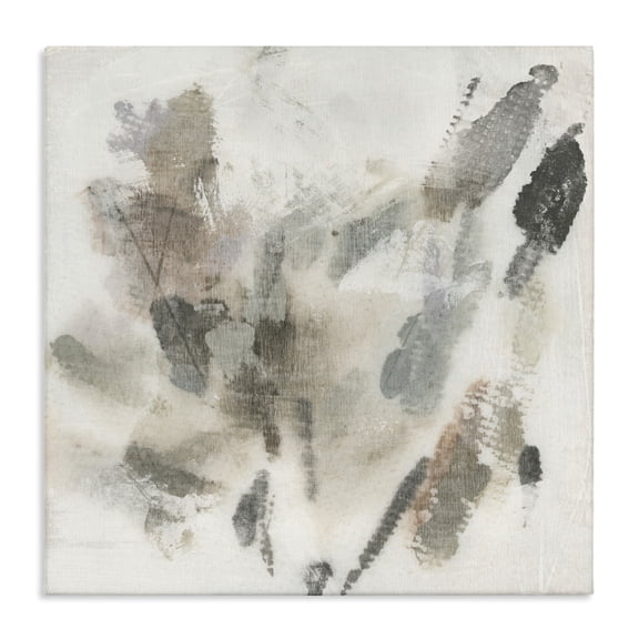 Stupell Industries Soft Embers on Beige Canvas Wall Art design by June Erica Vess, 17 x 17