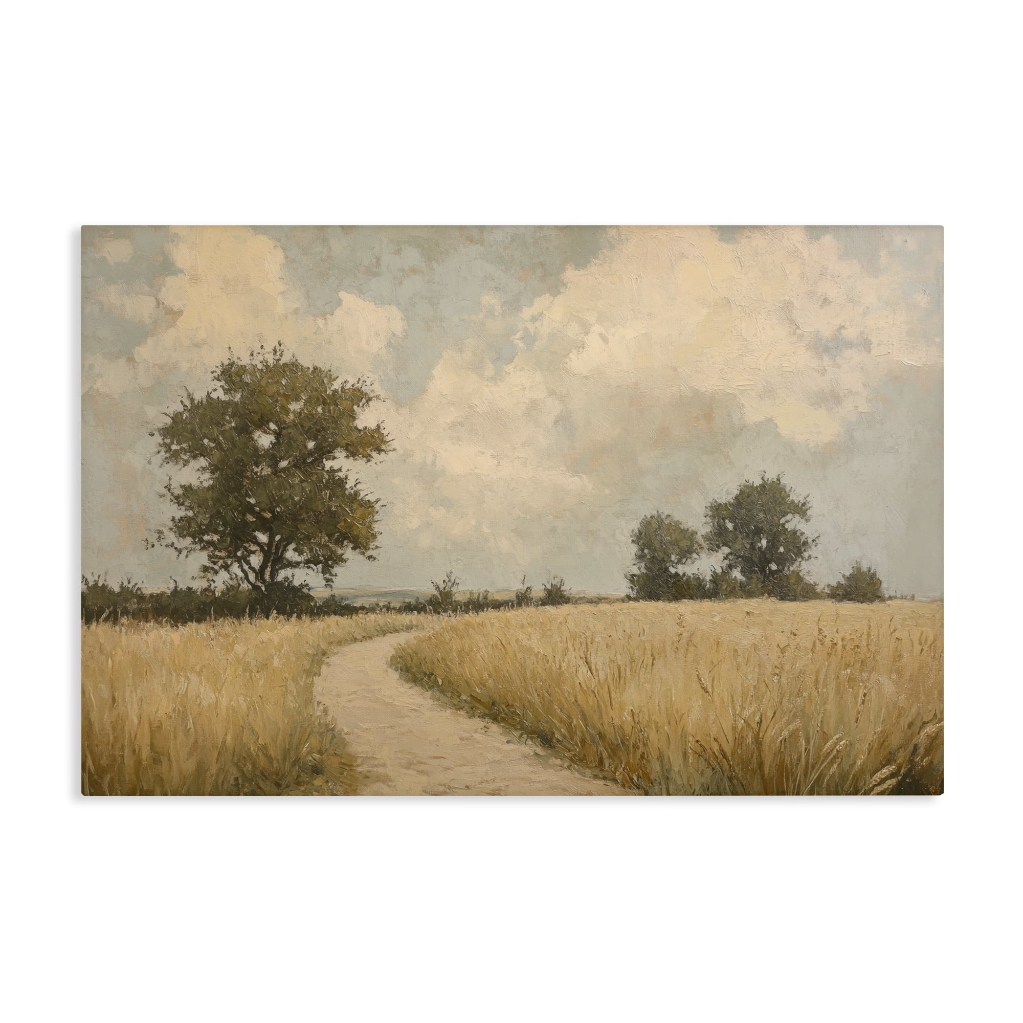 Stupell Industries Soft Field of Wheat Canvas Wall Art, design by Petal Prints Design
