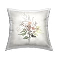 thumbnail image 1 of Stupell Industries Soft Florals & Butterfly Decorative Printed Throw Pillow Design by Susan Jill., 1 of 6