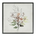 thumbnail image 1 of Stupell Industries Soft Florals & Butterfly Plants & Flowers Painting Black Framed Art Print Wall Art, 24 x 24, 1 of 2