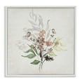 thumbnail image 1 of Stupell Industries Soft Florals & Butterfly Plants & Flowers Painting White Framed Art Print Wall Art, 24 x 24, 1 of 2