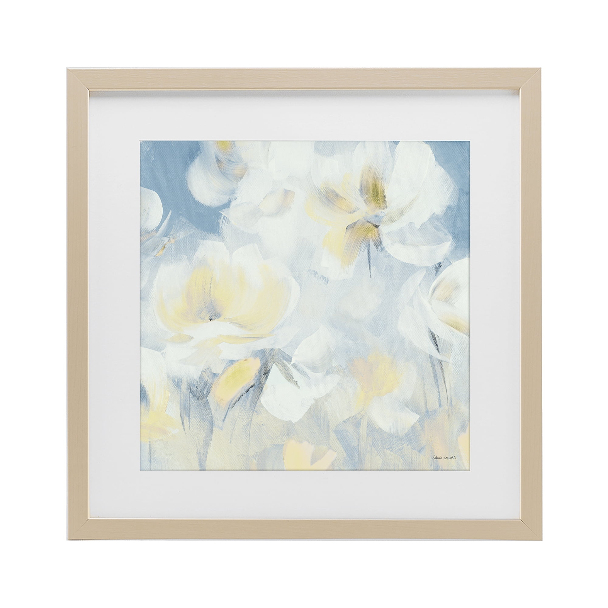 Stupell Industries Soft & Gentle Flower Field Birch Framed Print Under Glass, design by Lanie Loreth