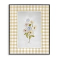 thumbnail image 1 of Stupell Industries Cottage Soft Gingham Flowers Black Framed Giclee Art, 16 x 20, by Arlington Prints, 1 of 8