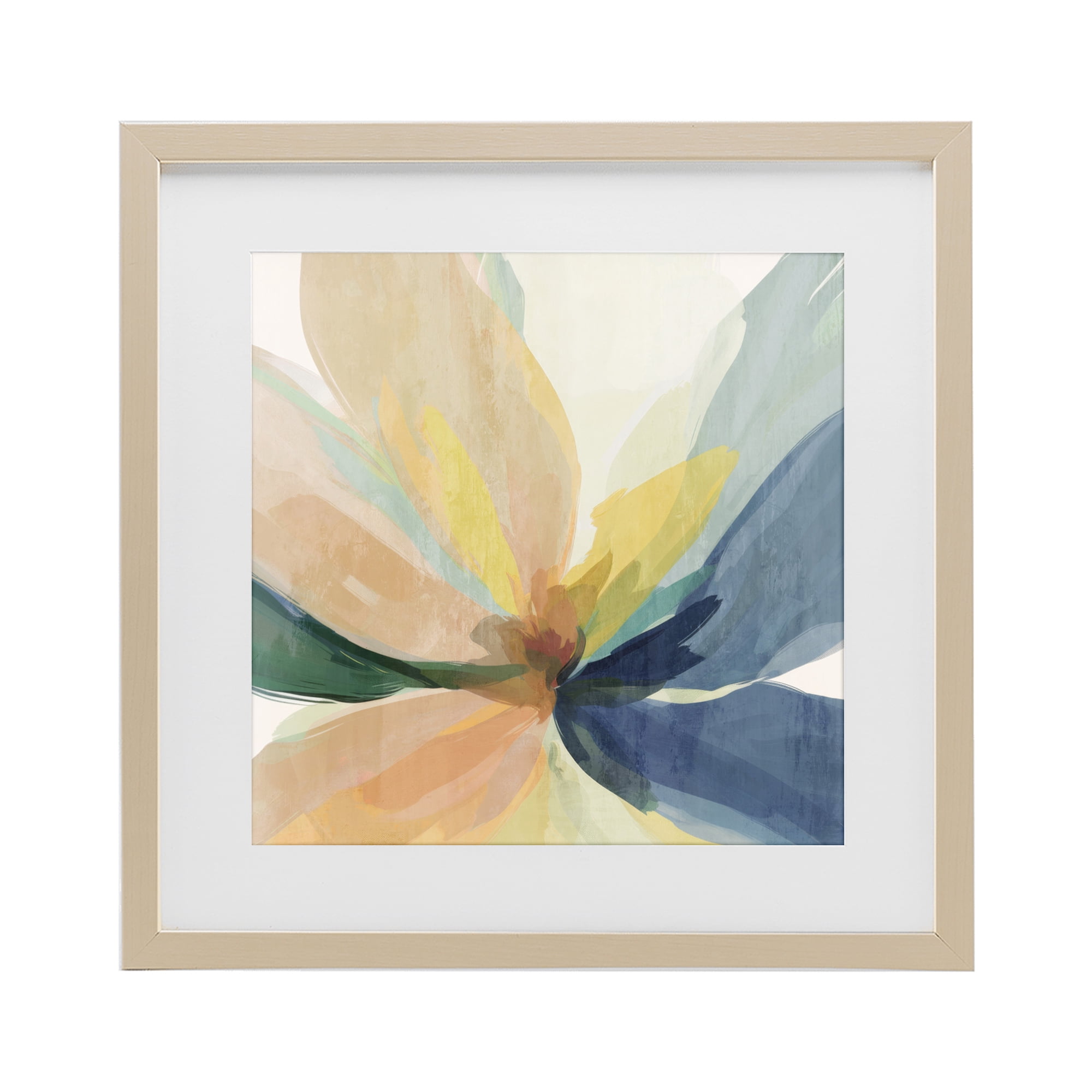 Stupell Industries Soft Harmonious Petals Birch Framed Print Under Glass, design by Irena Orlov