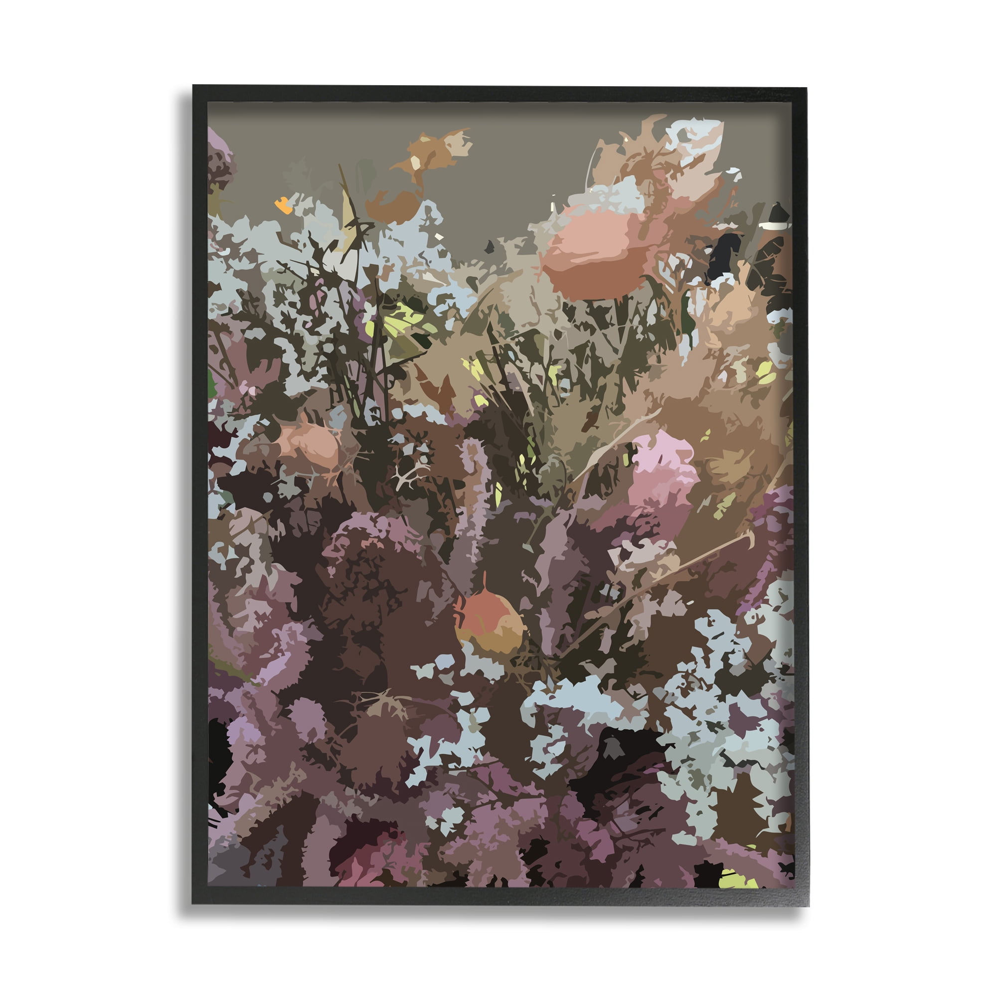 Stupell Industries Soft Line Dried Flowers Tuscan Inspired Florals,24 x 30,Designed by Hannah Heemsbergen