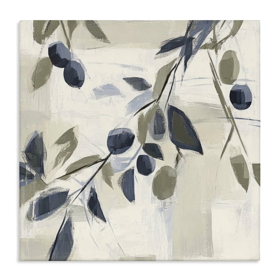 Stupell Industries French Country Soft Mediterranean Greenery Canvas Art, 17 x 17, by Mona Grace