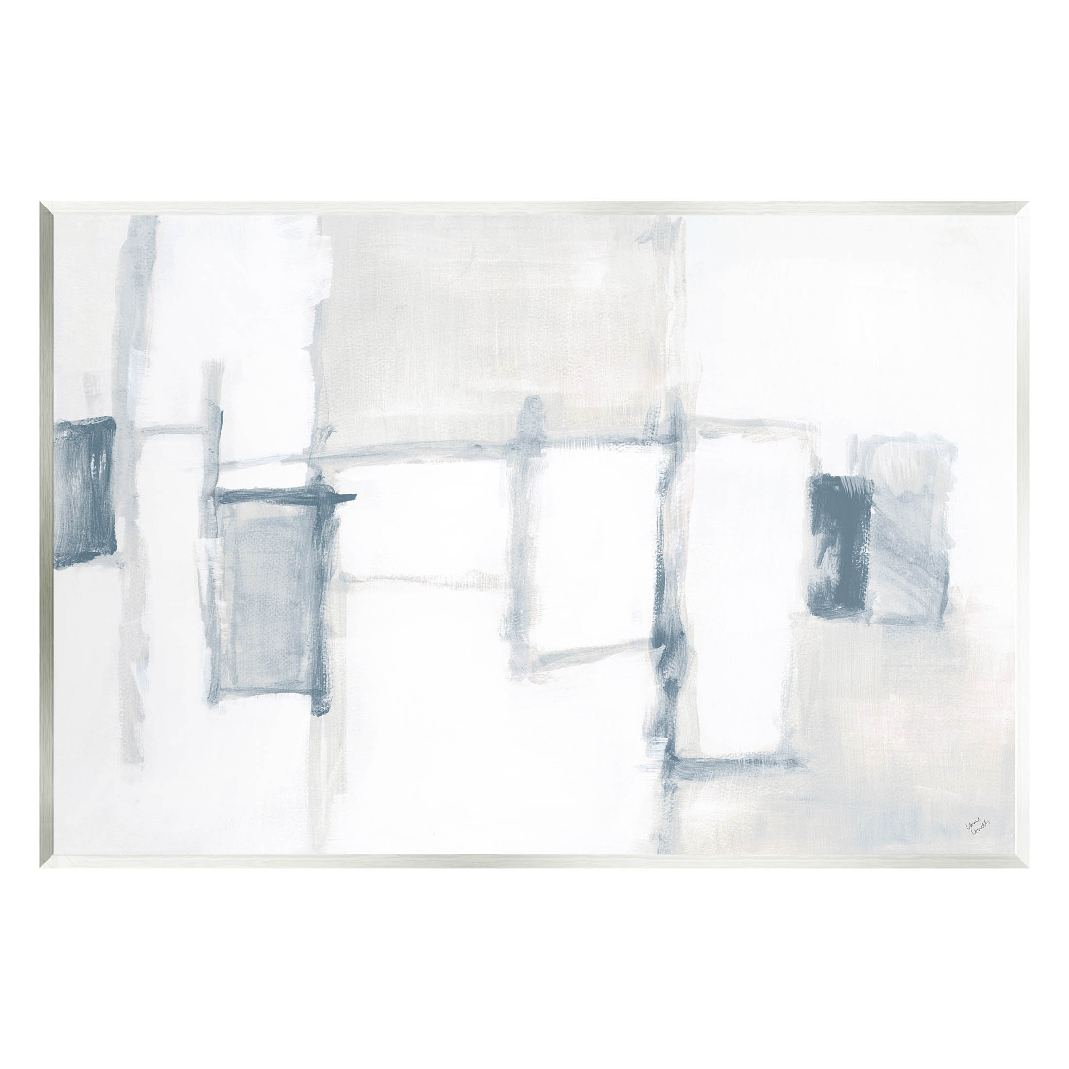 Stupell Industries Soft Modern Geometric Arrangement Painting Unframed Art Print Wall Art, Design by Lanie Loreth