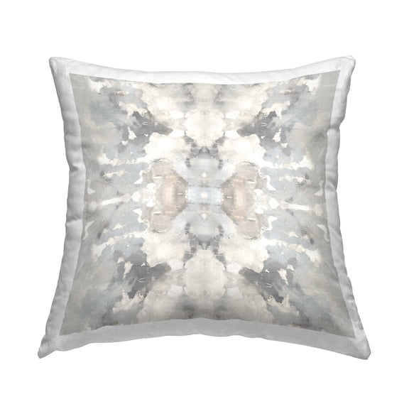 Stupell Industries Soft Muted Tones Pattern Printed Throw Pillow Design by Ellie Roberts