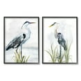 thumbnail image 1 of Stupell Industries Soft Nautical Egrets Animals & Insects Painting Black Framed Art Print Wall Art, 24 x 30, Set of 2, 1 of 10