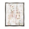 thumbnail image 1 of Stupell Industries Soft Neutral Pattern Abstract Painting Gray Floater Framed Canvas Art Print Wall Art, 25 x 31, 1 of 10