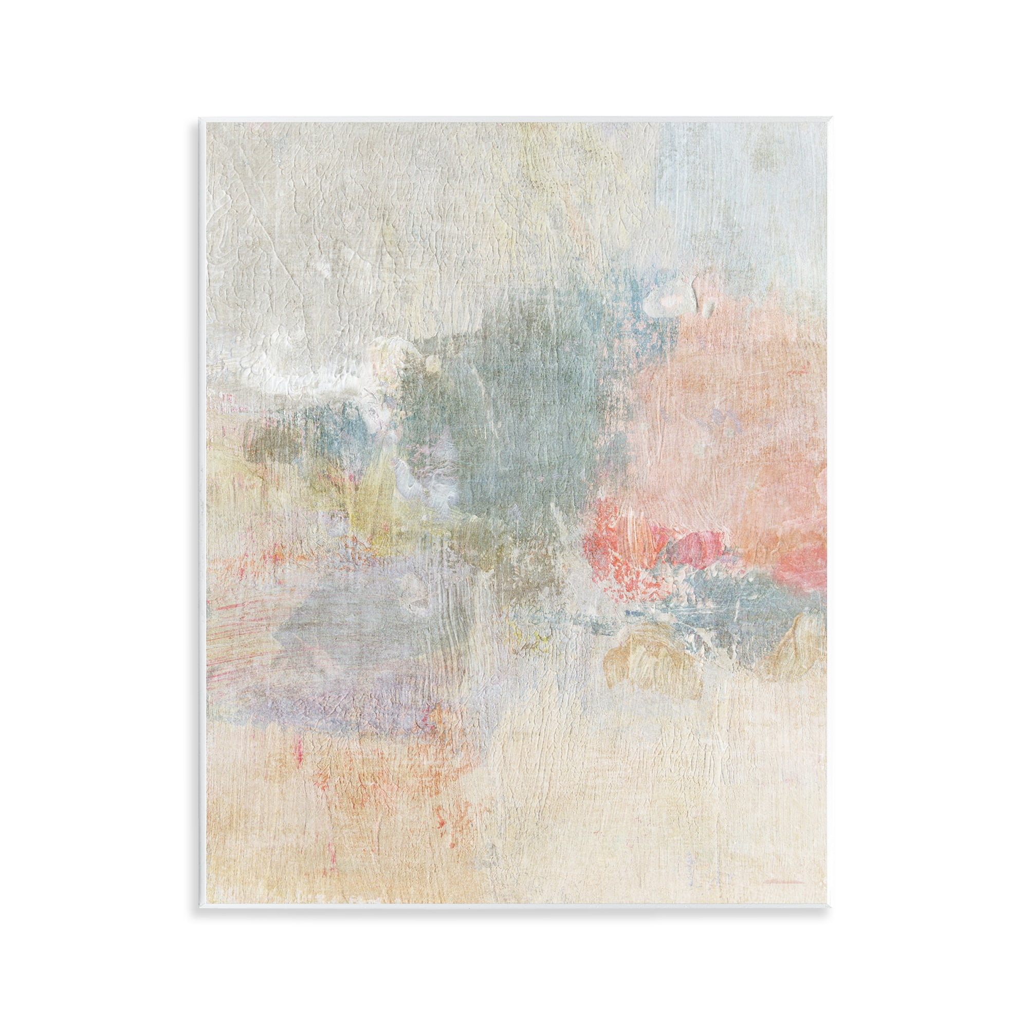 Stupell Industries Soft Ombre Abstraction Abstract Painting Unframed Art Print Wall Art, 11 x 14