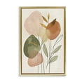 thumbnail image 1 of Stupell Industries Soft Organic Shape Botanicals Plants & Flowers Painting Gold Floater Framed Canvas Art Print Wall Art, 21 x 31, 1 of 10