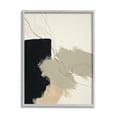thumbnail image 1 of Stupell Industries Soft Paint Strokes with Line Abstract Painting Gray Framed Art Print Wall Art, 24 x 30, 1 of 9