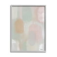 thumbnail image 1 of Stupell Industries Soft Pastel Abstract Painting Tranquil Pink Green Shapes, 16 x 20,Design by Robin Maria, 1 of 5