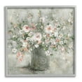 thumbnail image 1 of Stupell Industries Soft Pink Blooms Farmhouse Bouquet Botanical & Floral Painting Gray Framed Art Print Wall Art, 1 of 8
