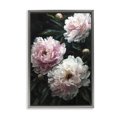thumbnail image 1 of Stupell Industries French Country Soft Pink Peony Garden Gray Floating Frame Canvas Art, 17 x 25, by Petals Prints Design, 1 of 8