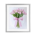 thumbnail image 1 of Stupell Industries Cottage Soft Pink Tulips with Ribbon Gray Framed Print Under Glass, 13 x 16, by The Prints Vibe, 1 of 8