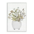 thumbnail image 1 of Stupell Industries Soft Potted Wildflowers Botanical & Floral Painting White Framed Art Print Wall Art, 12 x 18, 1 of 10