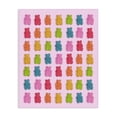 thumbnail image 1 of Stupell Industries Contemporary Soft Rainbow Bears on Pink Canvas Art, 16 x 20, by LISH Creative, 1 of 8