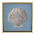 thumbnail image 1 of Stupell Industries Coastal Soft Sea Clam Shell Gold Floating Frame Canvas Art, 18 x 18, by Julia Purinton, 1 of 7