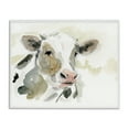 thumbnail image 1 of Stupell Industries Soft Watercolor Cow Animals & Insects Painting White Framed Art Print Wall Art, 14 x 11, 1 of 10